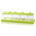 रसोई के लिए प्लास्टिक मसाला बॉक्स सेट